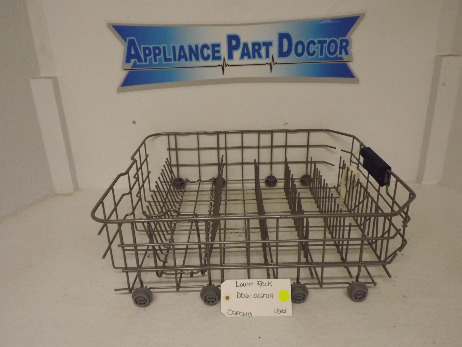 Samsung Dishwasher DD61-00271A Lower Rack Used Samsung Dishwasher DD61-00271A Lower Rack Used